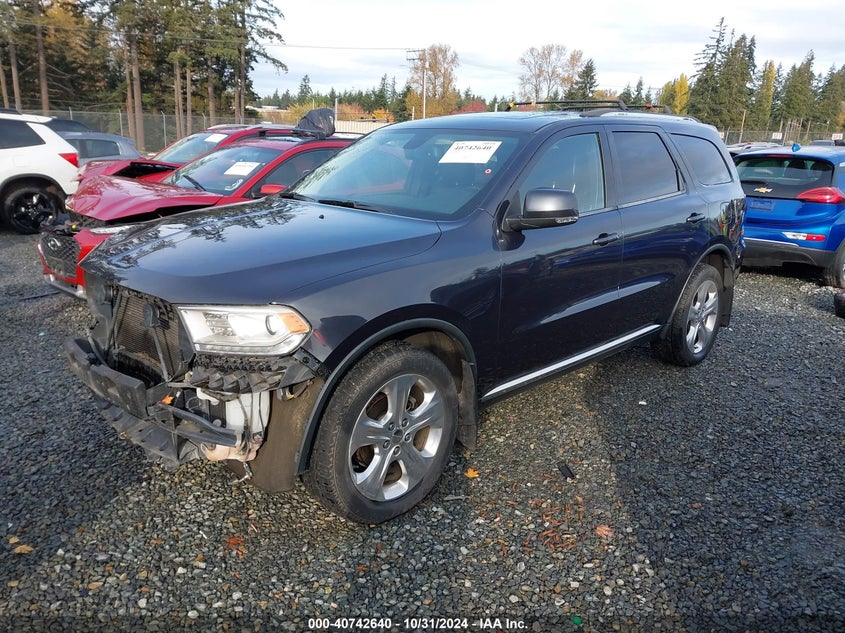 2014 DODGE DURANGO LIMITED - 1C4RDJDG2EC594556