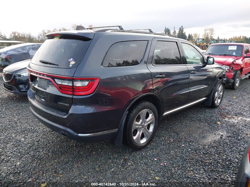 2014 DODGE DURANGO LIMITED - 1C4RDJDG2EC594556