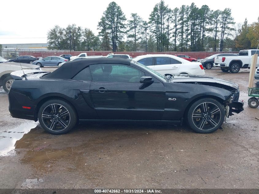 2013 Ford Mustang Gt Premium VIN: 1ZVBP8FF5D5209268 Lot: 40742662