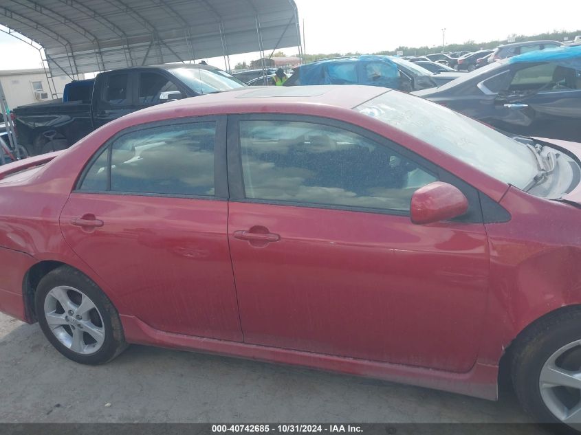 2012 Toyota Corolla S VIN: 2T1BU4EE9CC760088 Lot: 40742685