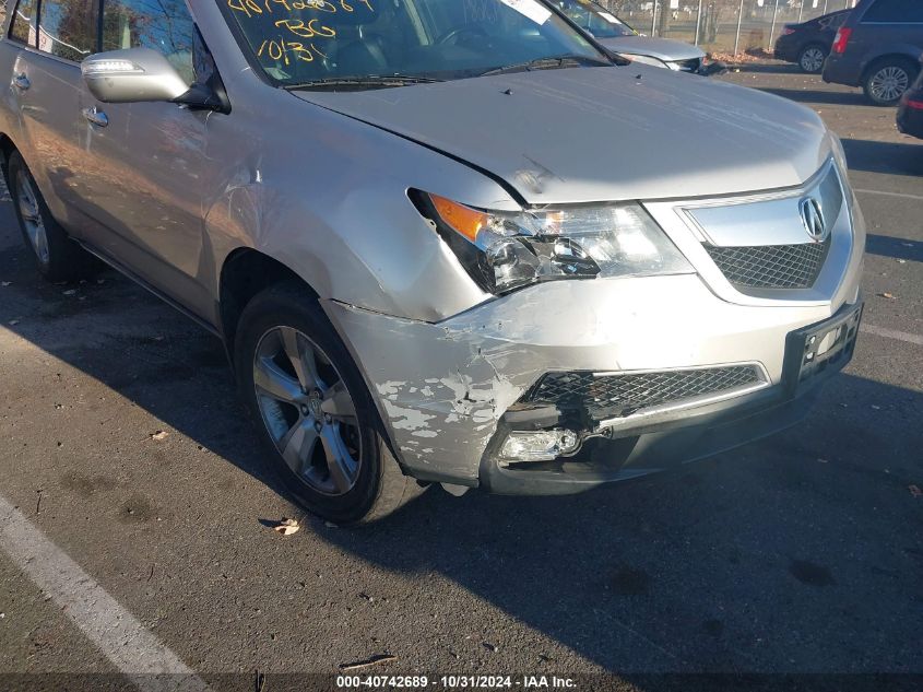 2012 Acura Mdx Technology Package VIN: 2HNYD2H36CH533403 Lot: 40742689