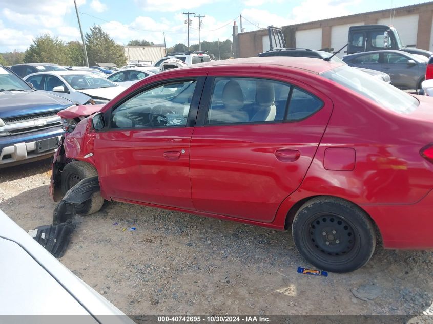 2018 Mitsubishi Mirage G4 Es VIN: ML32F3FJ2JHF15468 Lot: 40742695