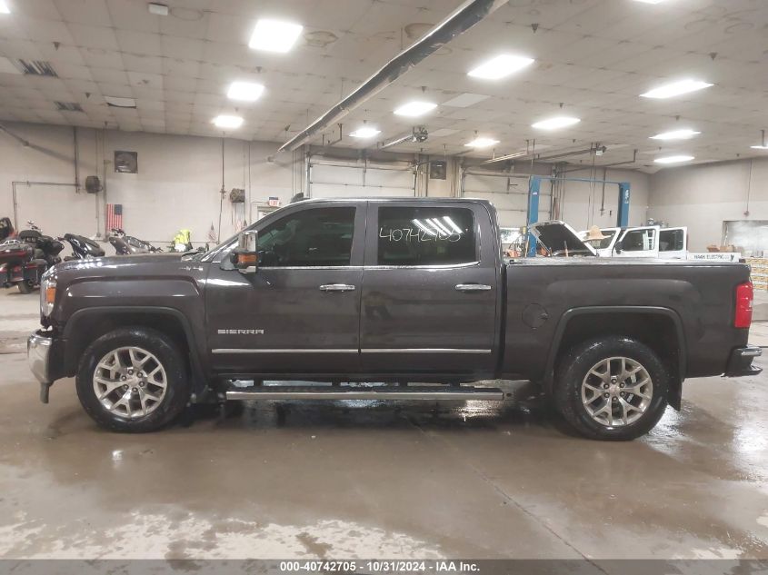 2015 GMC Sierra 1500 Slt VIN: 3GTU2VEJXFG528384 Lot: 40742705