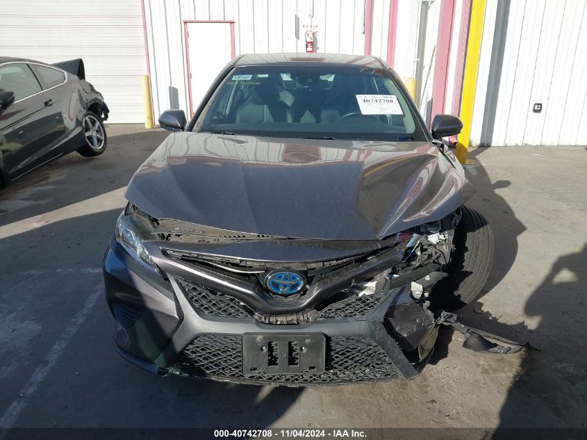 2020 Toyota Camry Se Hybrid VIN: 4T1G31AK0LU534698 Lot: 40742708