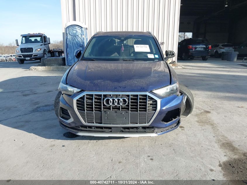 2021 Audi Q3 Premium 40 Tfsi Quattro Tiptronic VIN: WA1AUCF30M1098419 Lot: 40742711