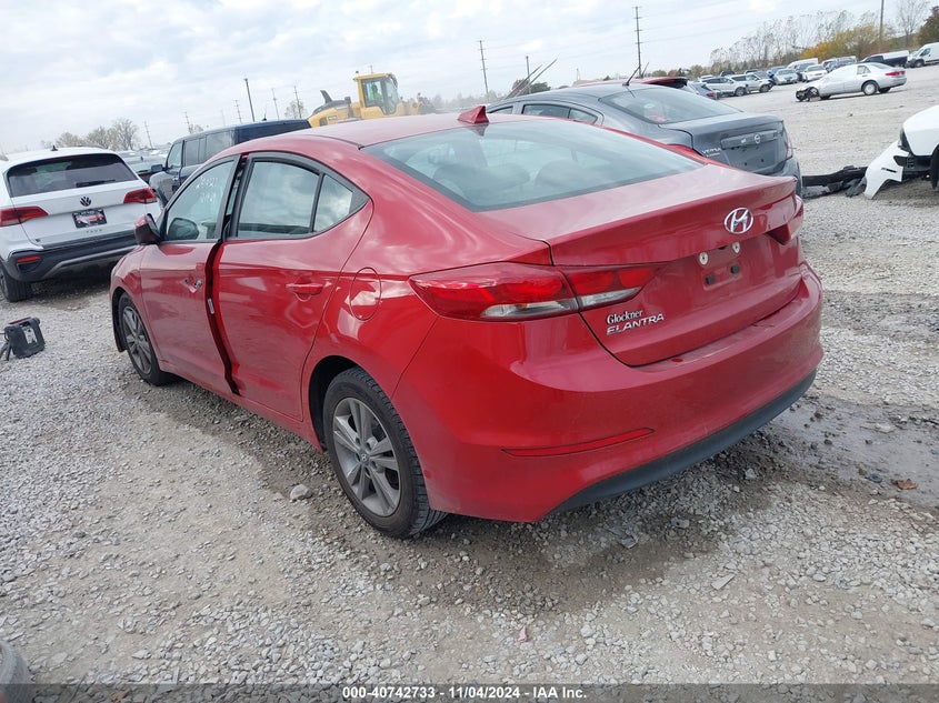 2018 HYUNDAI ELANTRA SEL - 5NPD84LF3JH311699