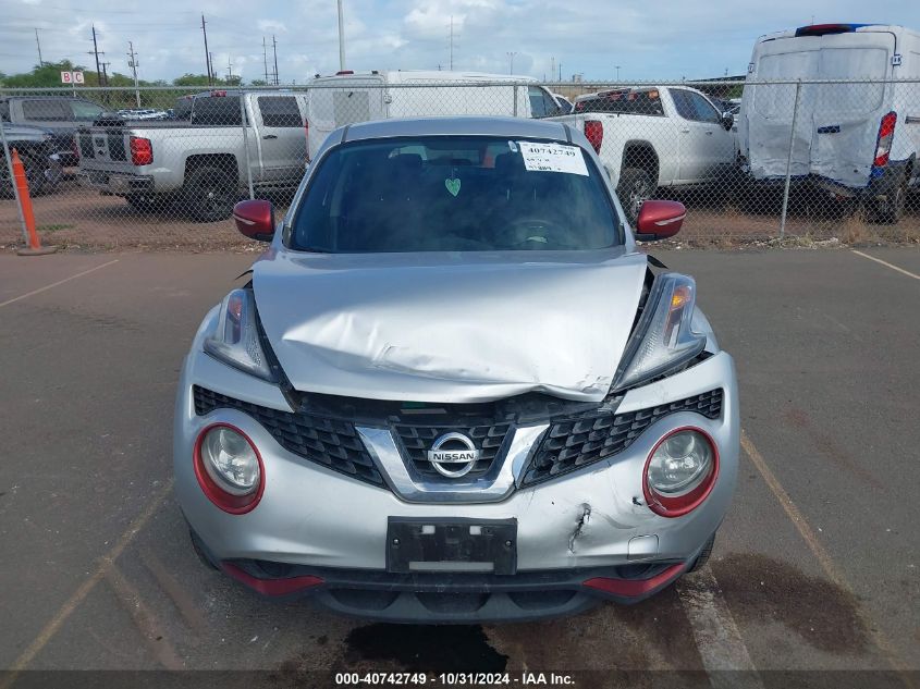 2015 Nissan Juke S VIN: JN8AF5MR4FT502658 Lot: 40742749