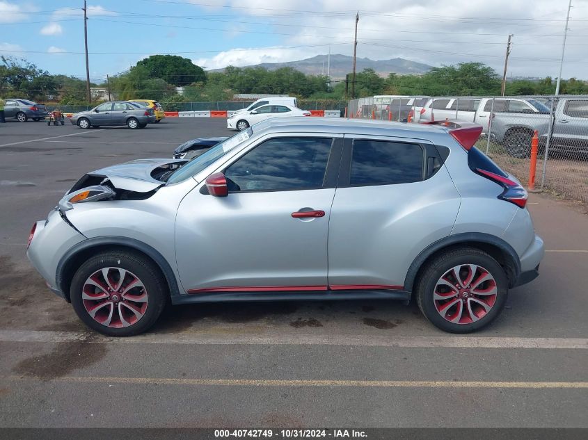 2015 Nissan Juke S VIN: JN8AF5MR4FT502658 Lot: 40742749