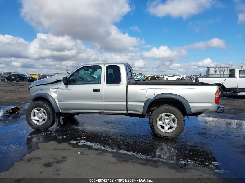 2004 Toyota Tacoma Prerunner V6 VIN: 5TESN92N94Z318390 Lot: 40742752