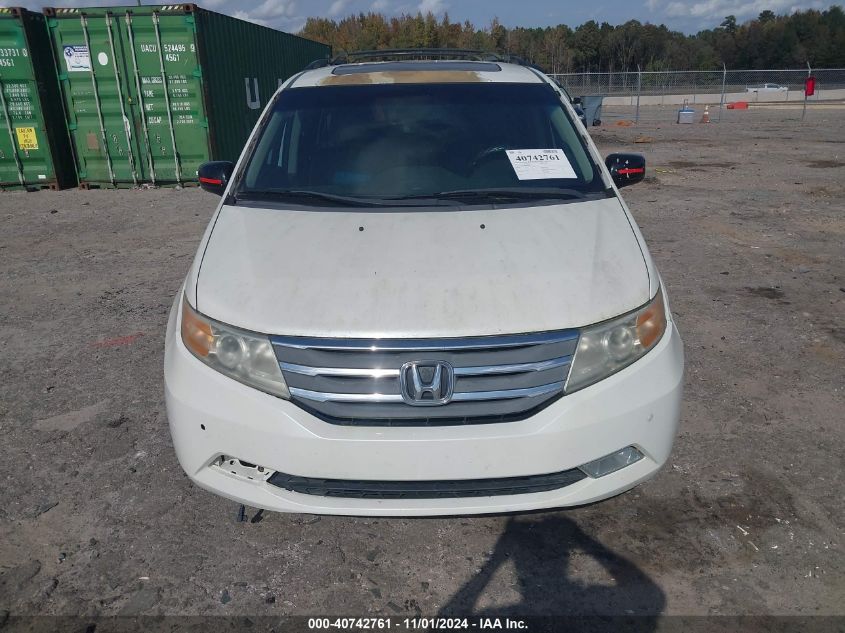 2013 Honda Odyssey Touring/Touring Elite VIN: 5FNRL5H93DB026324 Lot: 40742761