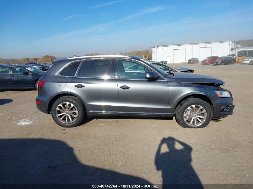 2016 Audi Q5 2.0T Premium VIN: WA1L2AFP1GA042628 Lot: 40742764