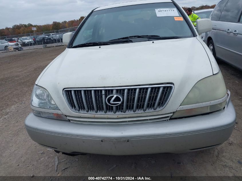 2001 Lexus Rx 300 VIN: JTJHF10U810179235 Lot: 40742774