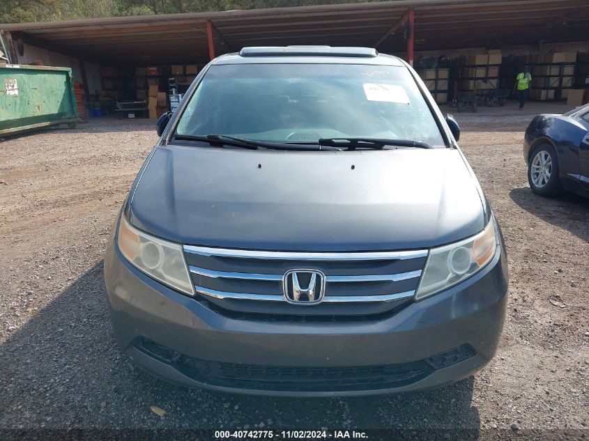 2012 Honda Odyssey Ex-L VIN: 5FNRL5H67CB129458 Lot: 40742775