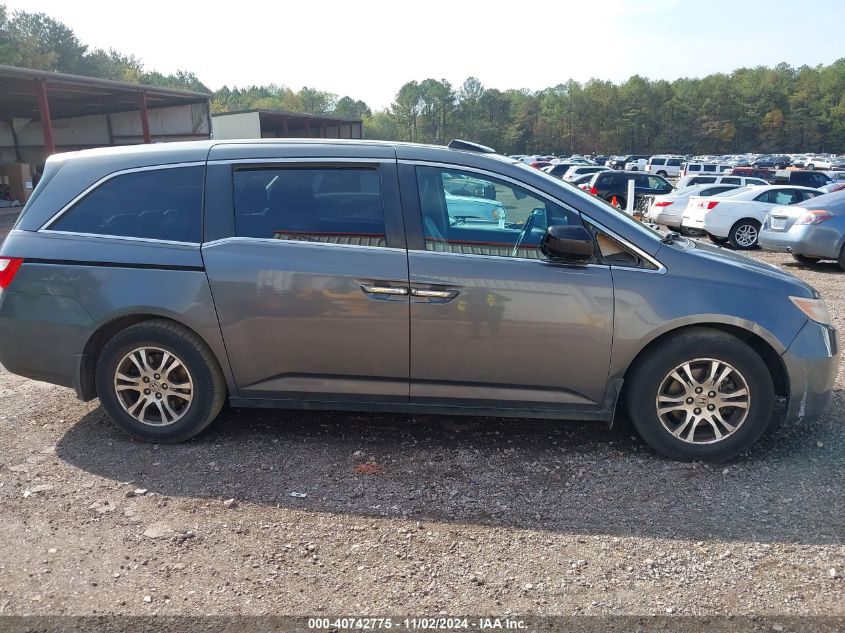 2012 Honda Odyssey Ex-L VIN: 5FNRL5H67CB129458 Lot: 40742775