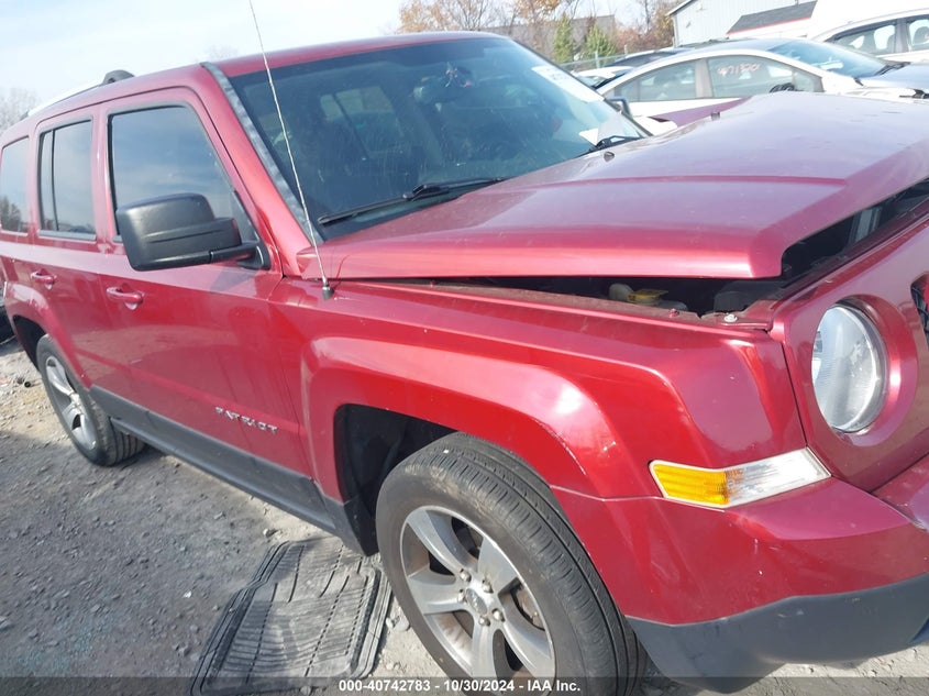 2016 JEEP PATRIOT HIGH ALTITUDE EDITION - 1C4NJPFA2GD600761