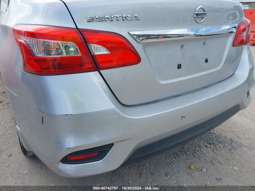 2016 Nissan Sentra S VIN: 3N1AB7AP4GY225222 Lot: 40742797