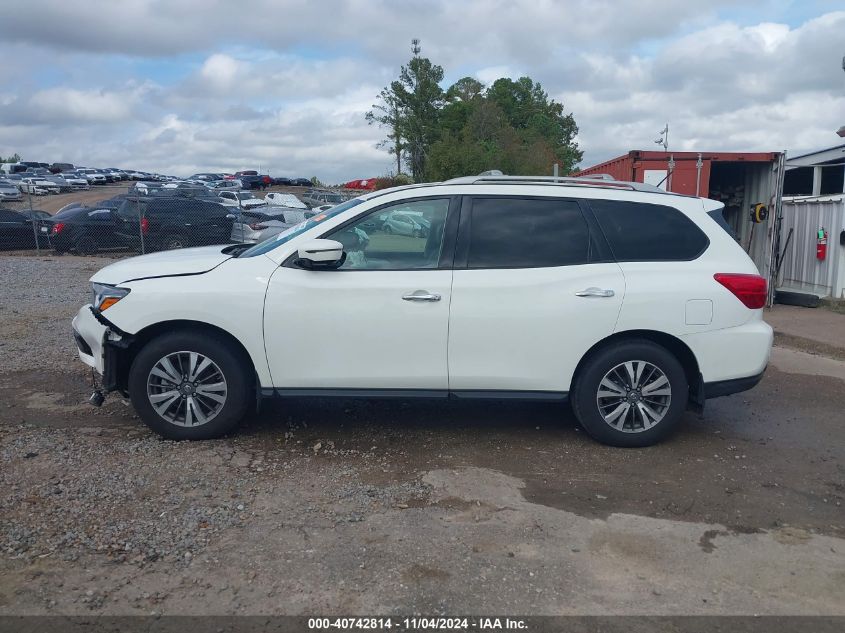 2017 Nissan Pathfinder Sl VIN: 5N1DR2MN7HC636932 Lot: 40742814