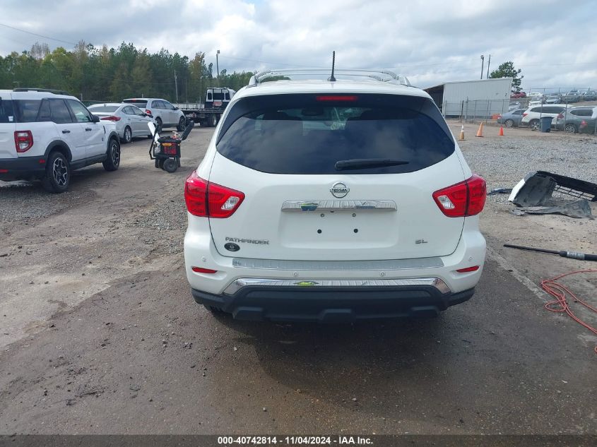 2017 Nissan Pathfinder Sl VIN: 5N1DR2MN7HC636932 Lot: 40742814