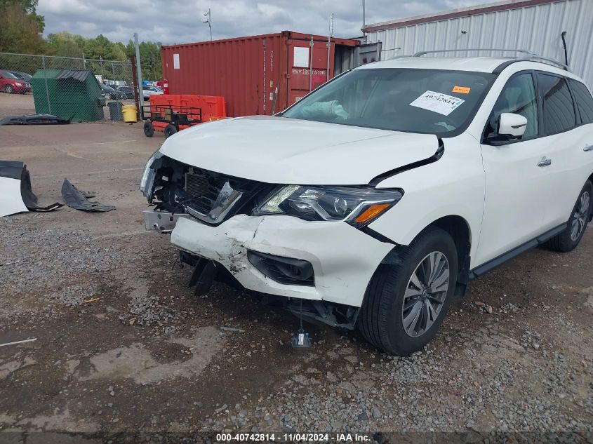 2017 Nissan Pathfinder Sl VIN: 5N1DR2MN7HC636932 Lot: 40742814