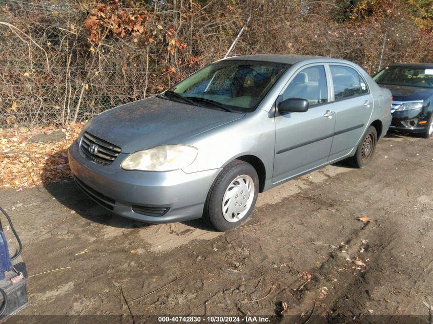 2004 Toyota Corolla Ce VIN: 2T1BR32E64C261721 Lot: 40742830