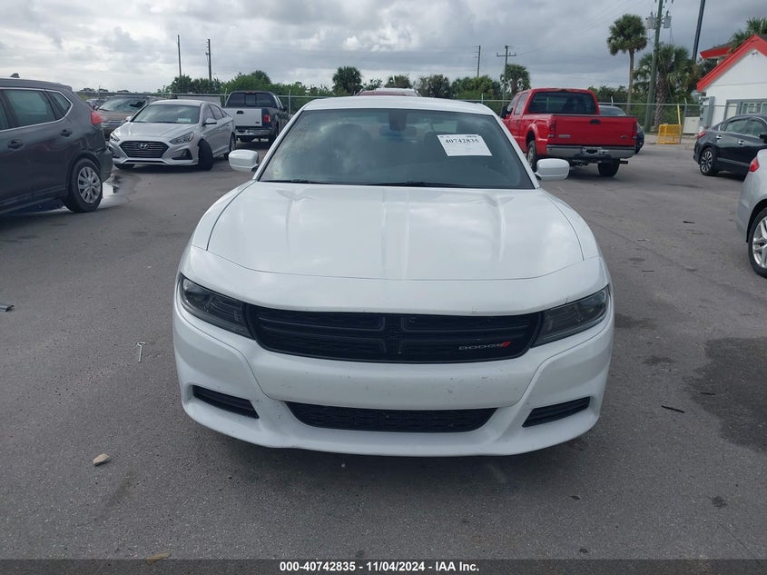 2022 Dodge Charger Sxt Rwd VIN: 2C3CDXBG6NH255456 Lot: 40742835