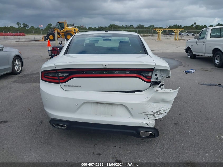 2022 Dodge Charger Sxt Rwd VIN: 2C3CDXBG6NH255456 Lot: 40742835