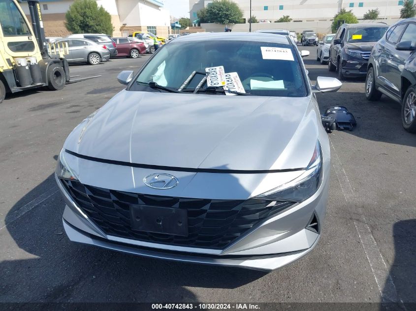 2022 Hyundai Elantra Sel VIN: 5NPLM4AG0NH054834 Lot: 40742843