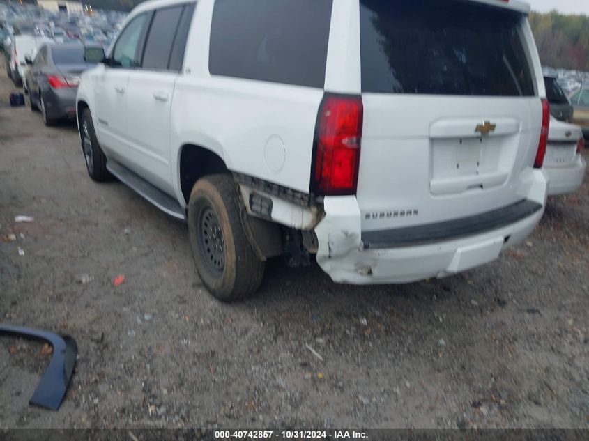 2016 Chevrolet Suburban Ltz VIN: 1GNSCJKC2GR111370 Lot: 40742857