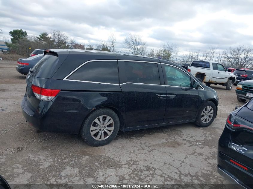 2016 Honda Odyssey Ex-L VIN: 5FNRL5H68GB050001 Lot: 40742866