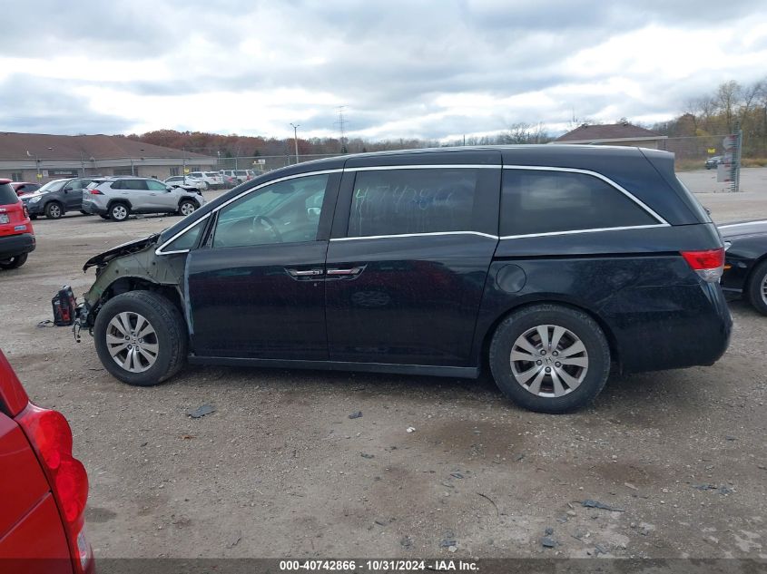 2016 Honda Odyssey Ex-L VIN: 5FNRL5H68GB050001 Lot: 40742866