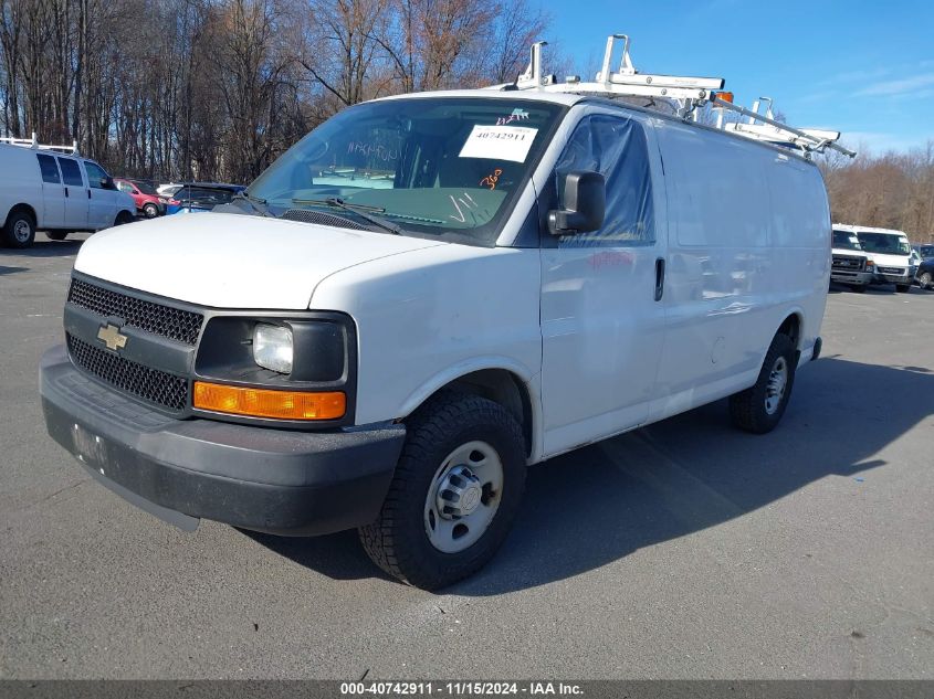 VIN 1GCWGFCF1F1152719 2015 CHEVROLET EXPRESS 2500 no.2