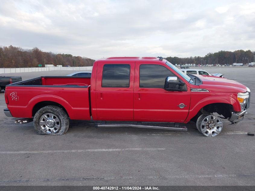 2013 Ford F-250 Lariat VIN: 1FT7W2BT3DEA02575 Lot: 40742912