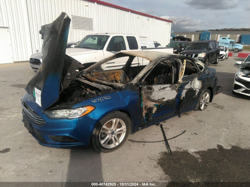 VIN 3FA6P0HD8JR231622 2018 Ford Fusion, SE no.2