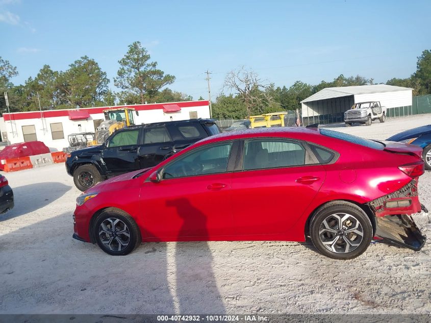 2021 Kia Forte Lxs VIN: 3KPF24AD9ME290250 Lot: 40742932