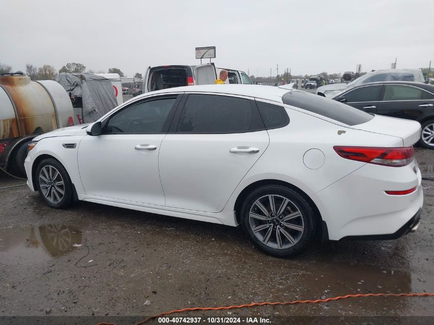 2019 Kia Optima Ex VIN: 5XXGU4L18KG297468 Lot: 40742937