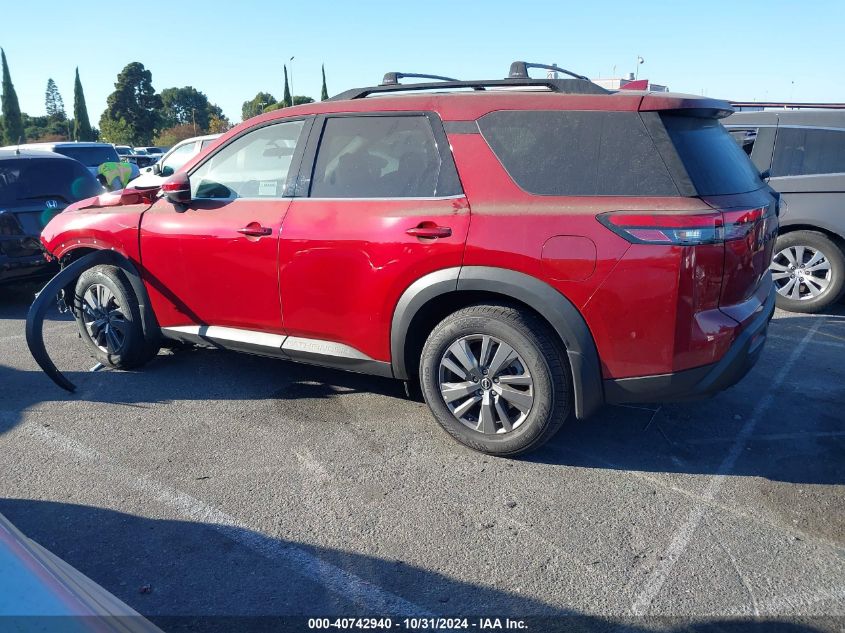 2024 Nissan Pathfinder Sv Fwd VIN: 5N1DR3BA5RC274851 Lot: 40742940