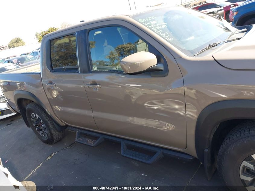 2023 Nissan Frontier Pro-X 4X2 VIN: 1N6ED1EJ4PN646122 Lot: 40742941