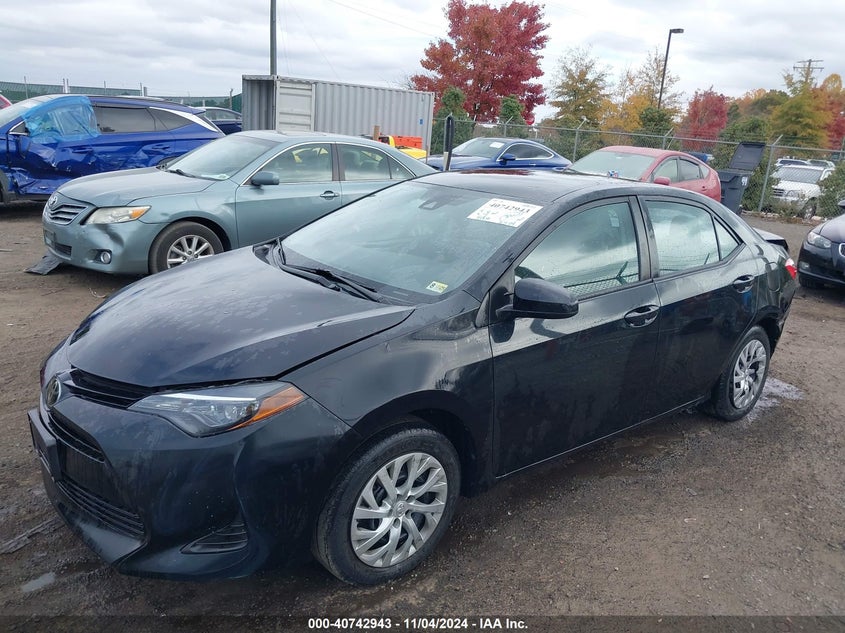 VIN 2T1BURHE1KC164187 2019 TOYOTA COROLLA LE