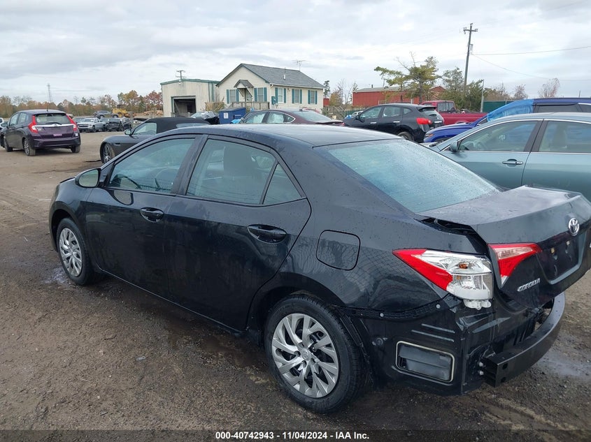 VIN 2T1BURHE1KC164187 2019 TOYOTA COROLLA LE