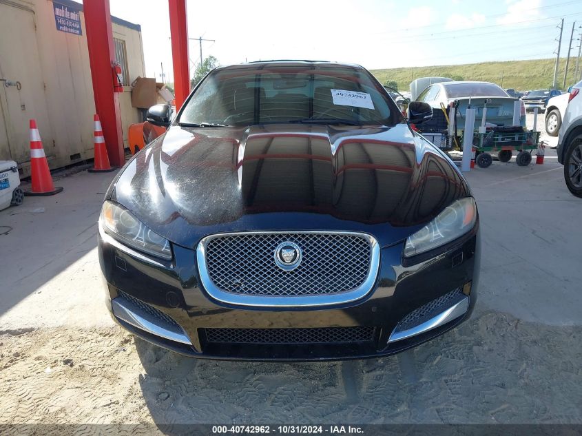 2012 Jaguar Xf VIN: SAJWA0FB8CLS55726 Lot: 40742962