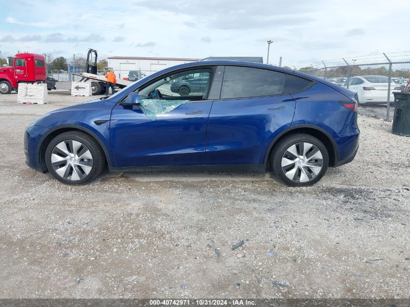 2021 TESLA MODEL Y LONG RANGE DUAL MOTOR ALL-WHEEL DRIVE - 5YJYGDEE3MF210478