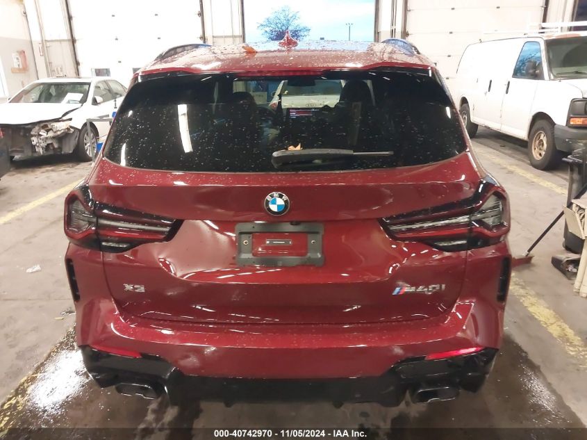 2024 BMW X3 M40I VIN: 5UX83DP04R9W84033 Lot: 40742970