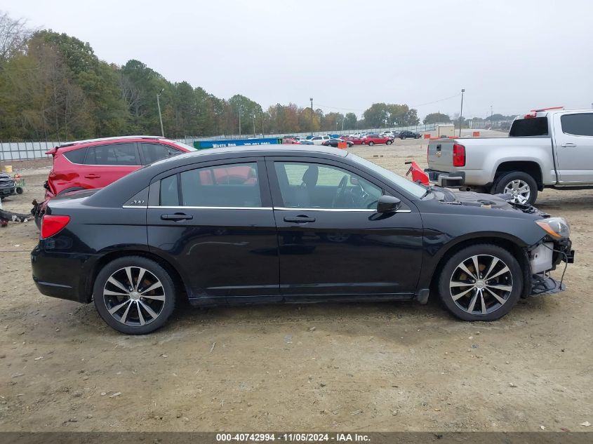 2013 Chrysler 200 Touring VIN: 1C3CCBBG8DN723912 Lot: 40742994