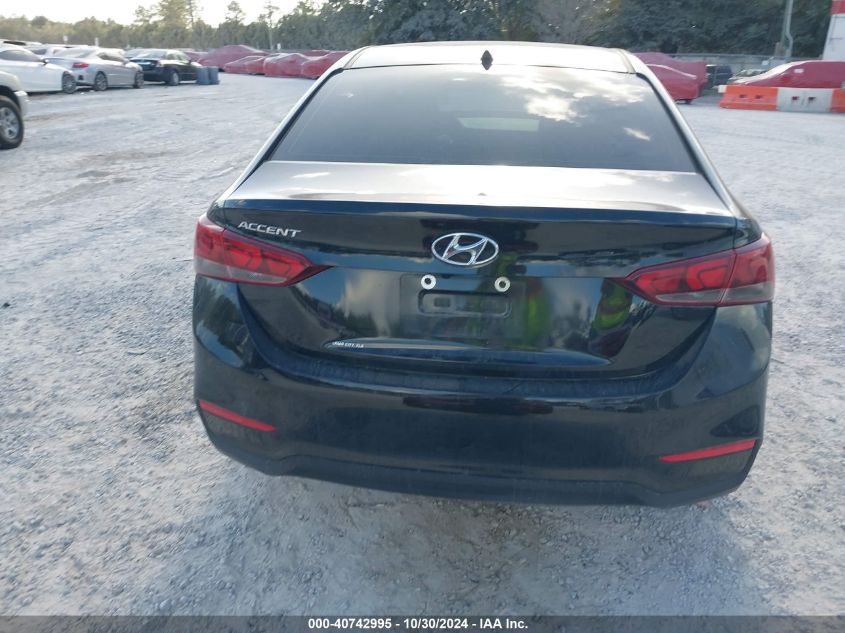 2022 Hyundai Accent Se VIN: 3KPC24A67NE182201 Lot: 40742995