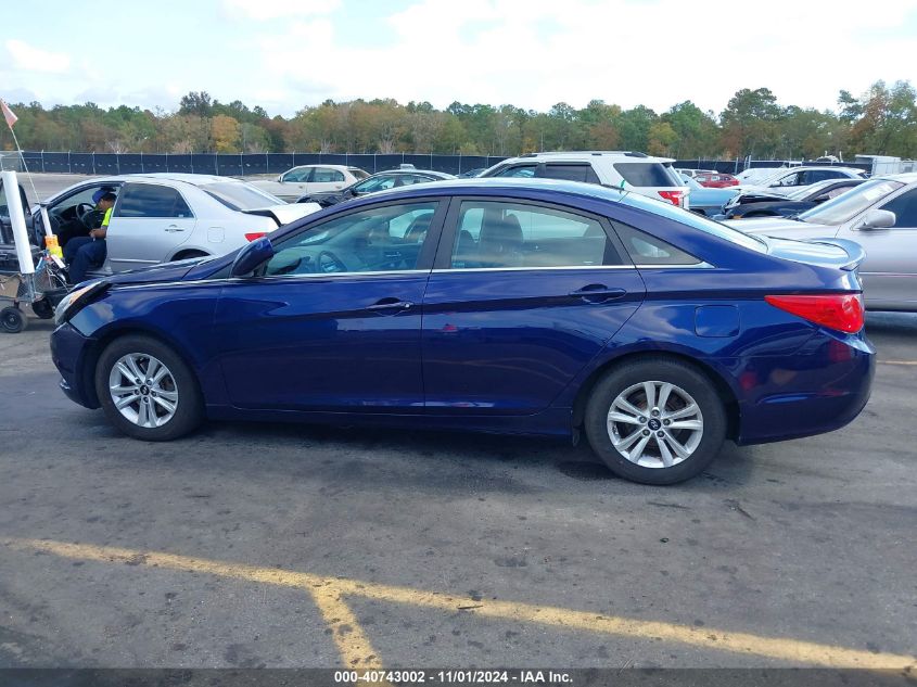 2013 Hyundai Sonata Gls VIN: 5NPEB4AC9DH667559 Lot: 40743002