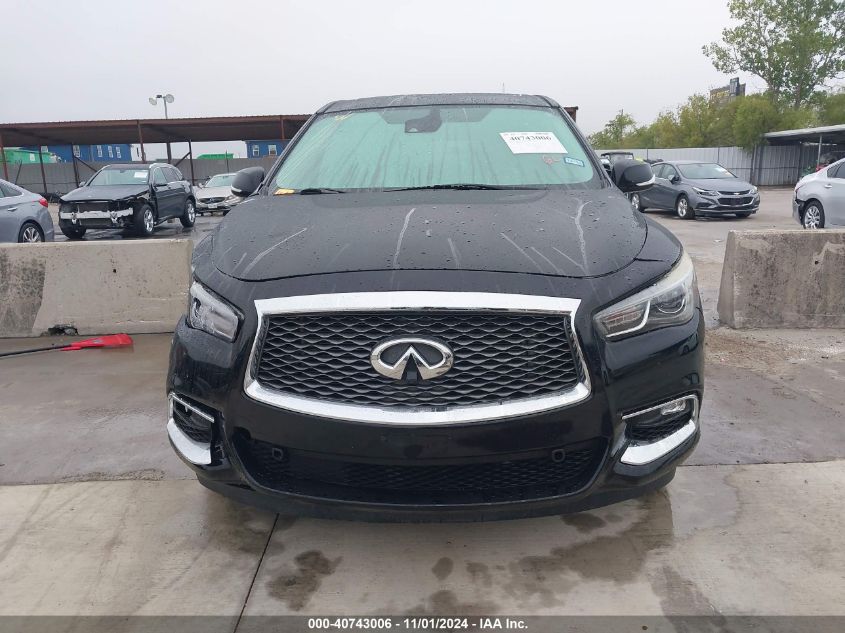 2019 Infiniti Qx60 Pure VIN: 5N1DL0MM6KC531352 Lot: 40743006