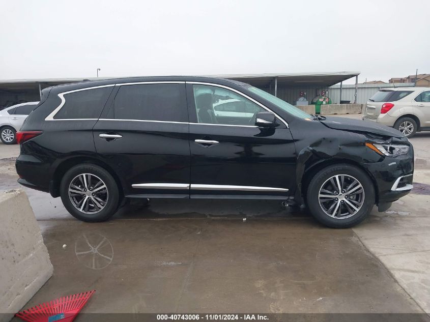 2019 Infiniti Qx60 Pure VIN: 5N1DL0MM6KC531352 Lot: 40743006