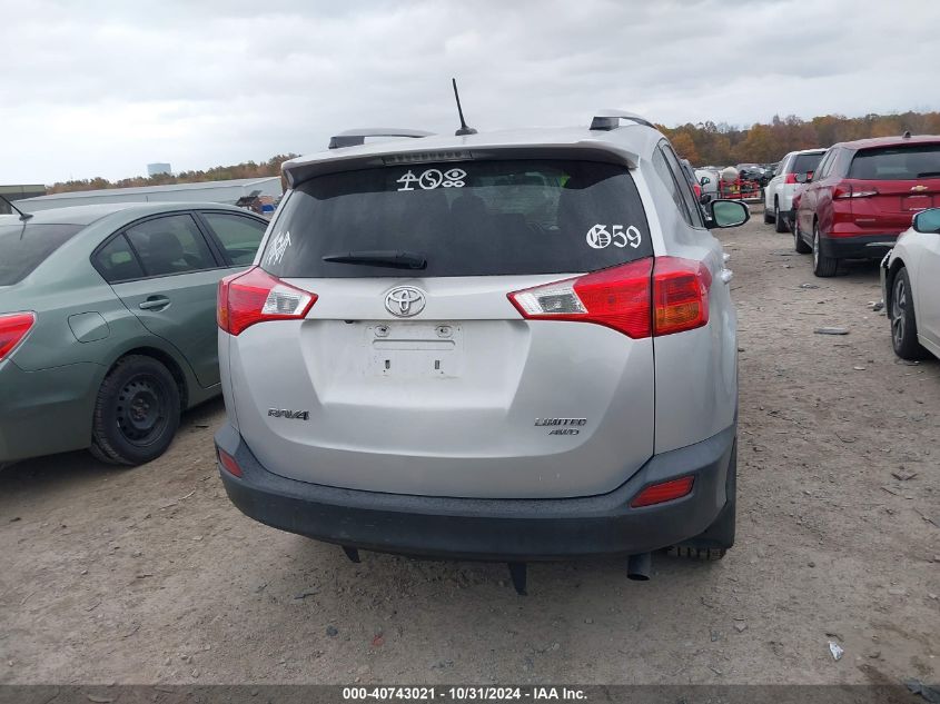 2015 Toyota Rav4 Limited VIN: JTMDFREV2FJ014364 Lot: 40743021