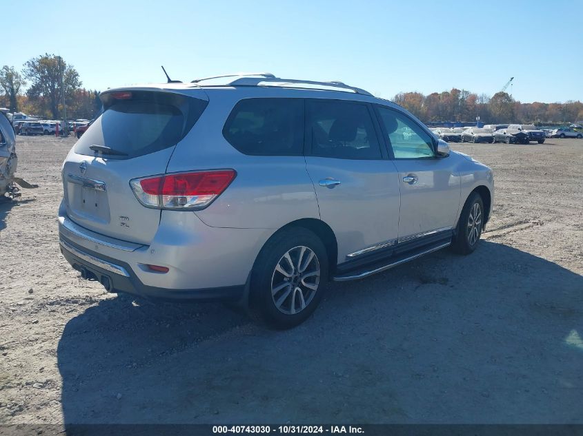 2015 Nissan Pathfinder Sl VIN: 5N1AR2MM7FC671767 Lot: 40743030