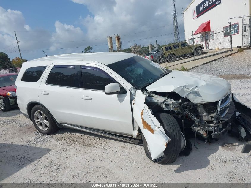 2013 Dodge Durango Sxt VIN: 1C4RDJAG5DC681628 Lot: 40743031